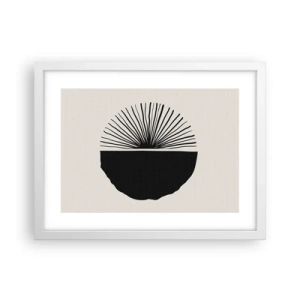 Affisch i vit ram - En rad olika möjligheter - 40x30 cm