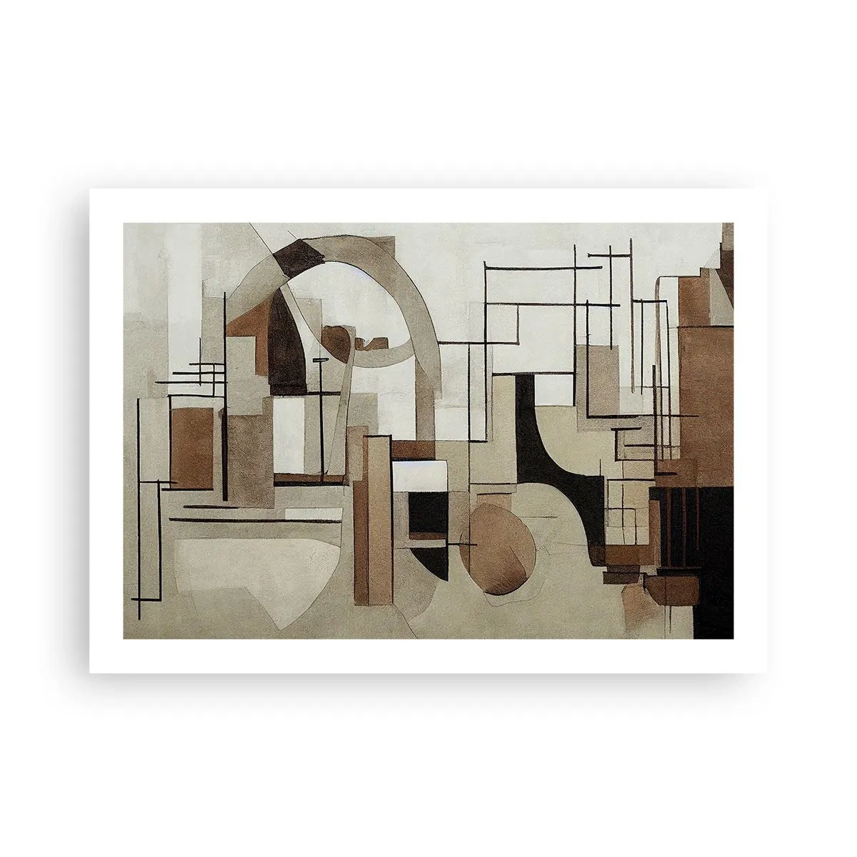 Affisch - Stadsbild 2.0 - 70x50 cm