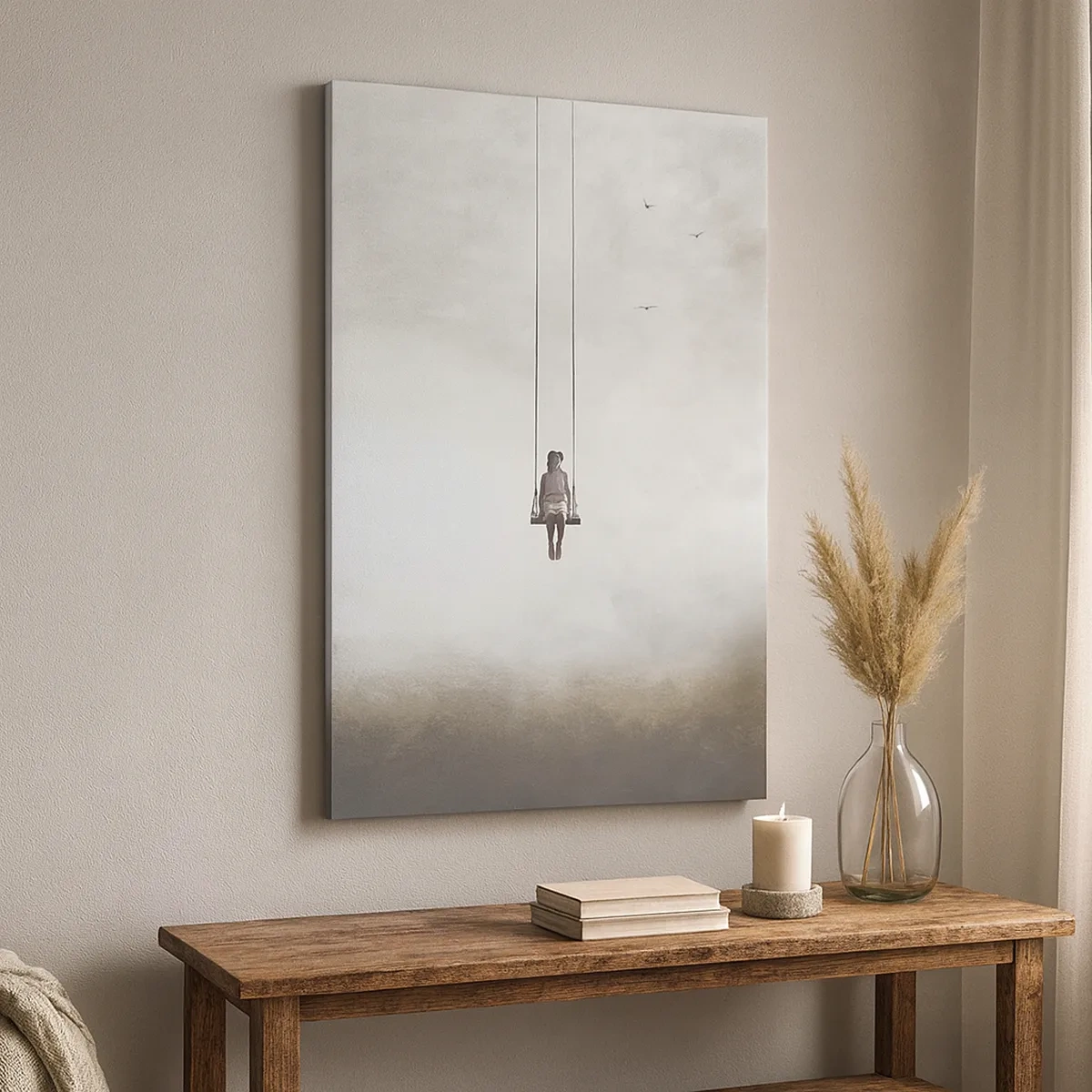 Canvastavla - Bild på duk - Barn i oss - 50x70 cm