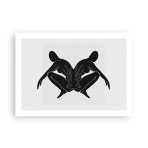 Affisch - En delad själ - 70x50 cm