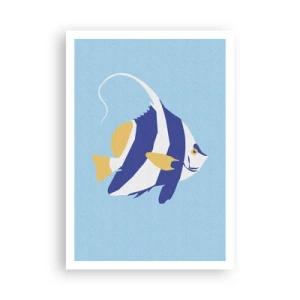 Affisch - Miss av tropiska vatten - 70x100 cm