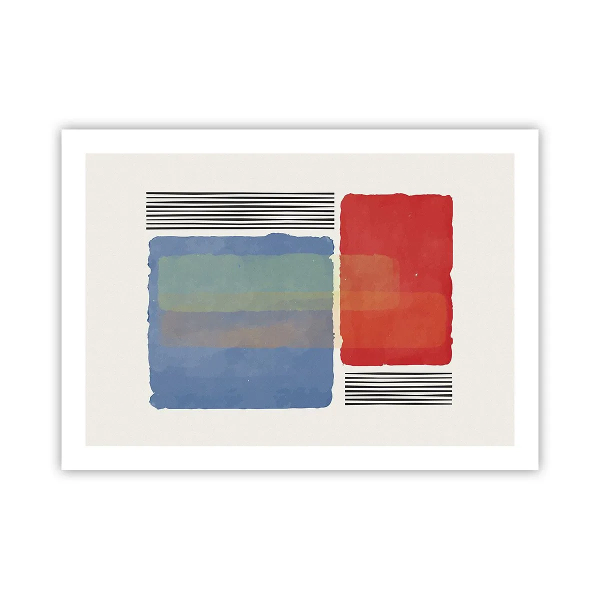 Affisch - Geometrins anda  - 70x50 cm