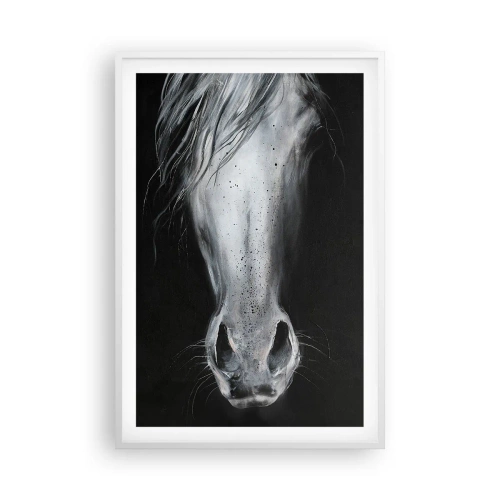 Affisch i vit ram - Förförisk blick - 61x91 cm