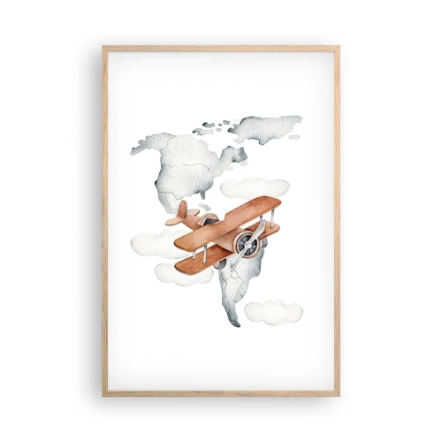 Affisch i ram av ljusek - I den banbrytande andan - 61x91 cm