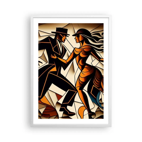 Affisch i vit ram - Passionsdans - 50x70 cm