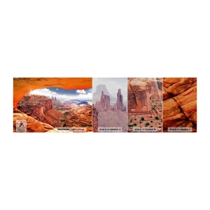 Provbit av fototapet Premium Sand - Skapat av naturen - Landskap, Arizona nationalpark, Grand Canyon - 100x30 cm