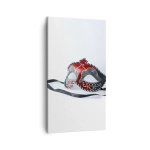 Canvastavla - Bild på duk - Inbjudan till bal - 45x80 cm