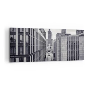 Canvastavla - Bild på duk - Warszawadalen - 120x50 cm