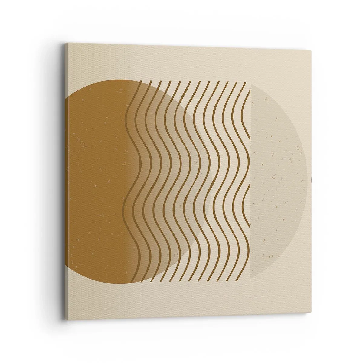 Canvastavla - Bild på duk - Om geometriska figurers ursprung - 70x70 cm