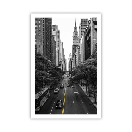 Affisch - En morgon i New York - 61x91 cm