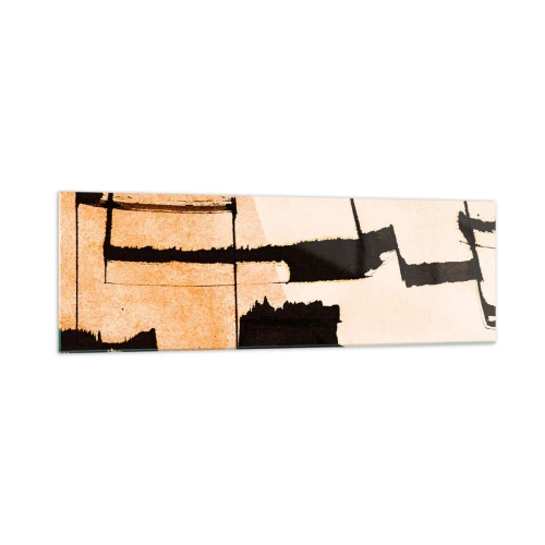 Glastavla - Bild på glas - Ändå ordning - 160x50 cm