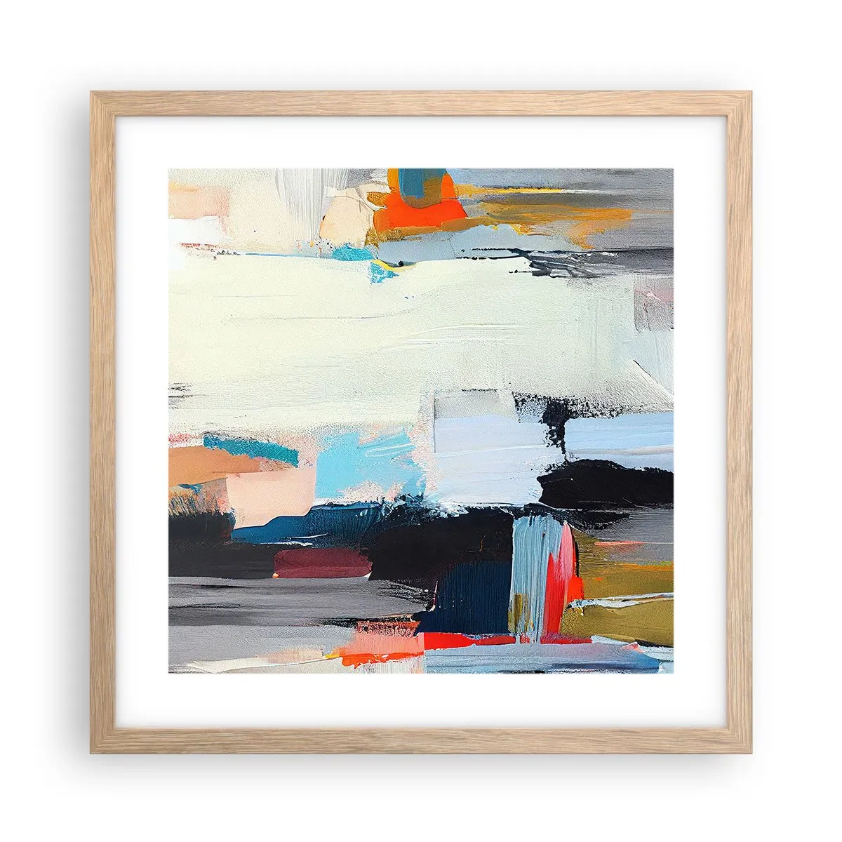 Affisch i ram av ljusek - Finns det någon metod? - 40x40 cm