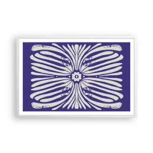 Affisch i vit ram - Etnisk inspiration - 91x61 cm