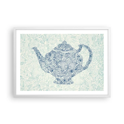 Affisch i vit ram - Techarm - 70x50 cm