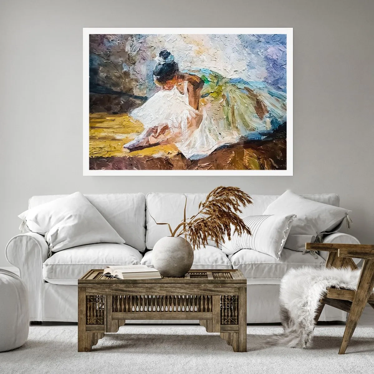 Affisch - Från Degas tavla - 70x50 cm