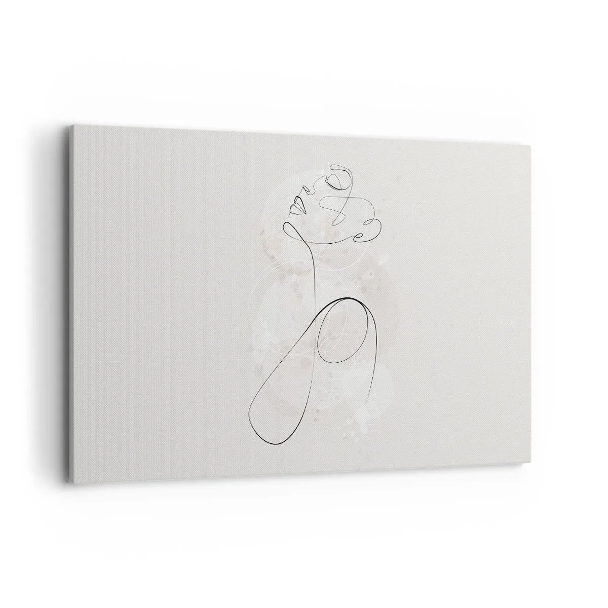 Canvastavla - Bild på duk - Skönhetens spiral - 120x80 cm