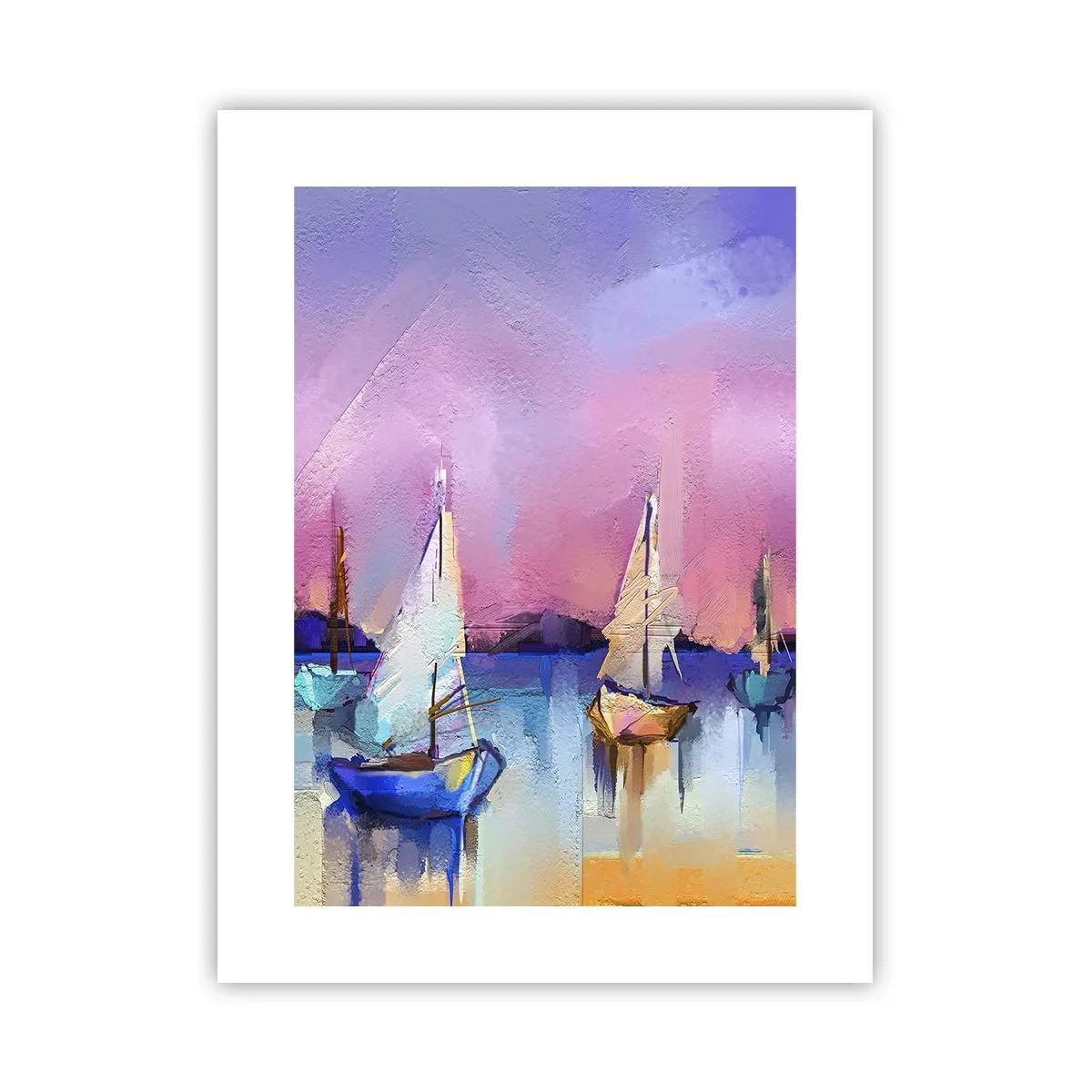 Affisch - Riktning: öppet vatten - 30x40 cm