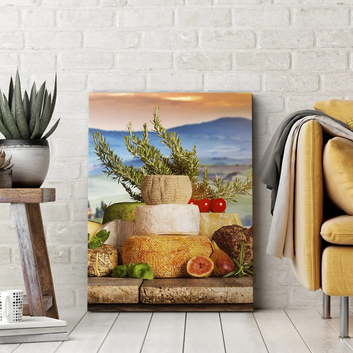 Canvastavla - Bild på duk - Italiensk livsglädje - 50x70 cm