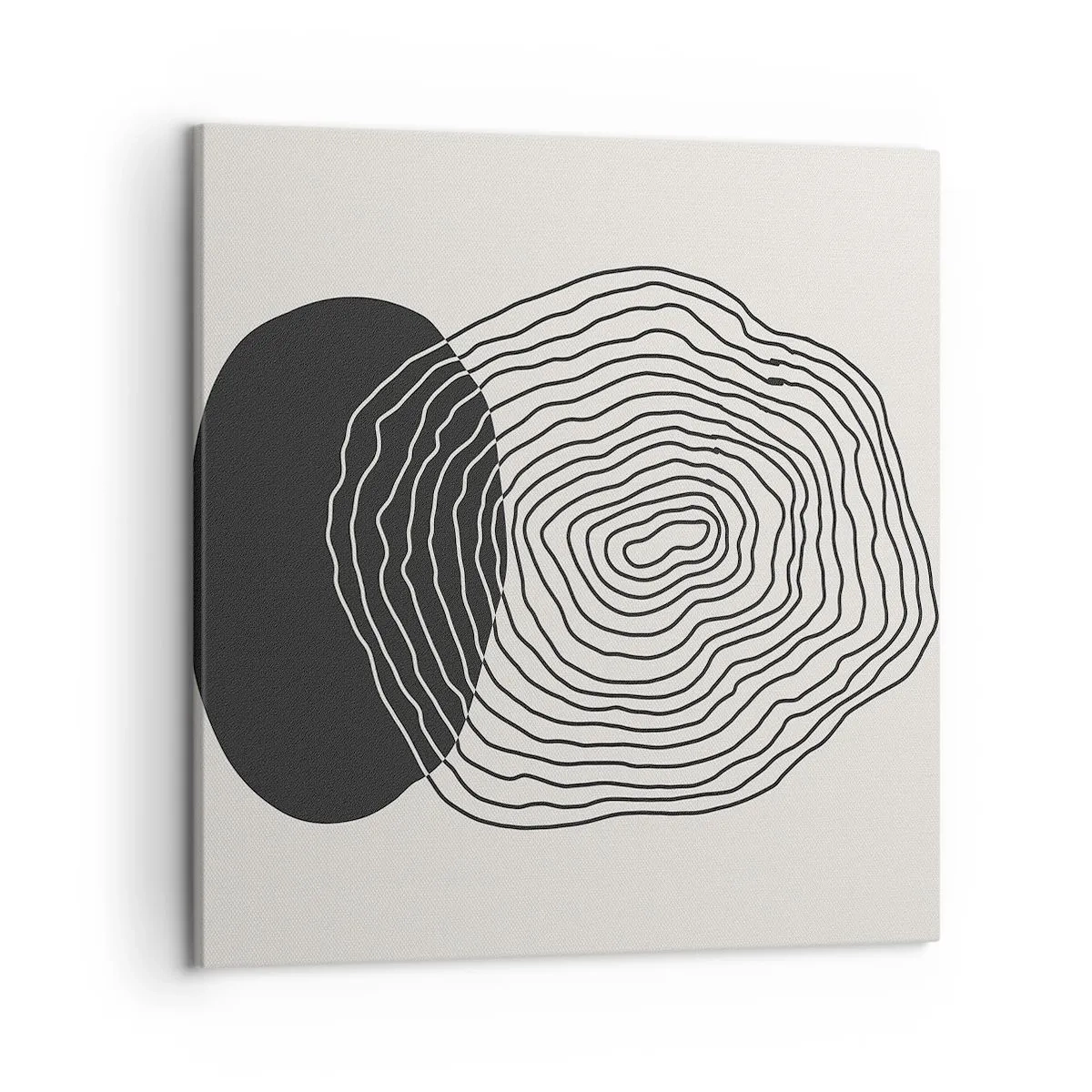 Canvastavla - Bild på duk - Varaktighet och vibration - 50x50 cm