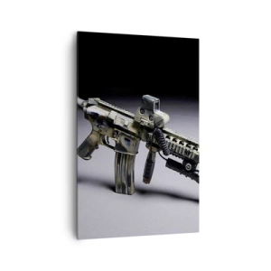 Canvastavla - Bild på duk - Alltid farlig - 80x120 cm