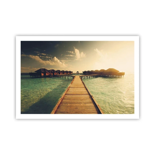 Affisch - Varm inbjudan - 91x61 cm