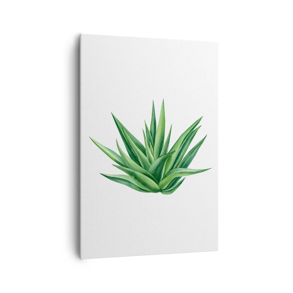 Canvastavla - Bild på duk - Grönt - styrka - liv - 70x100 cm