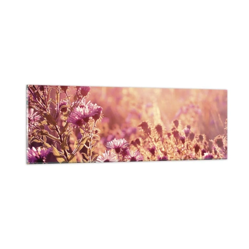 Glastavla - Bild på glas - Innan sommaren går bort - 90x30 cm