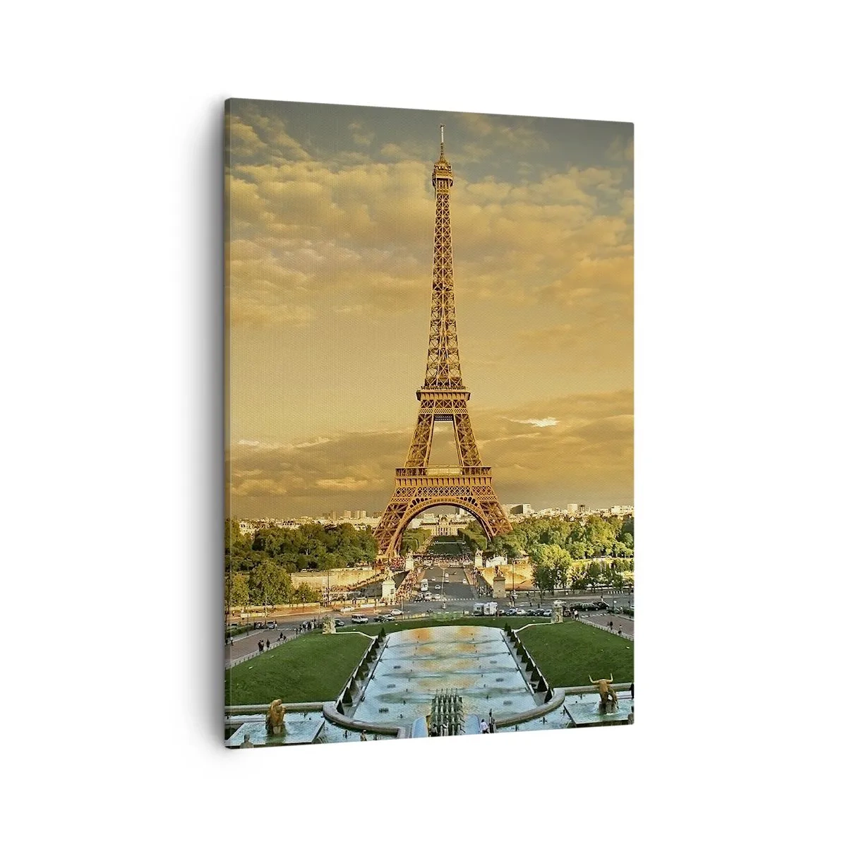 Canvastavla - Bild på duk - Paris drottning - 50x70 cm