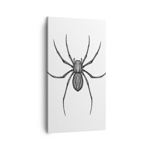 Canvastavla - Bild på duk - Oroväckande precision - 45x80 cm