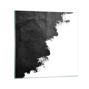 Glastavla - Bild på glas - Element: jord - 40x40 cm