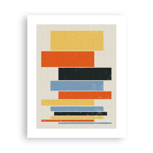 Affisch - Inspelning av musik - 40x50 cm