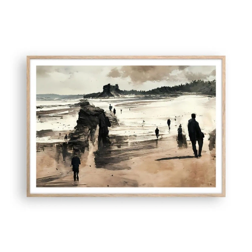 Affisch i ram av ljusek - Framkallade - 100x70 cm