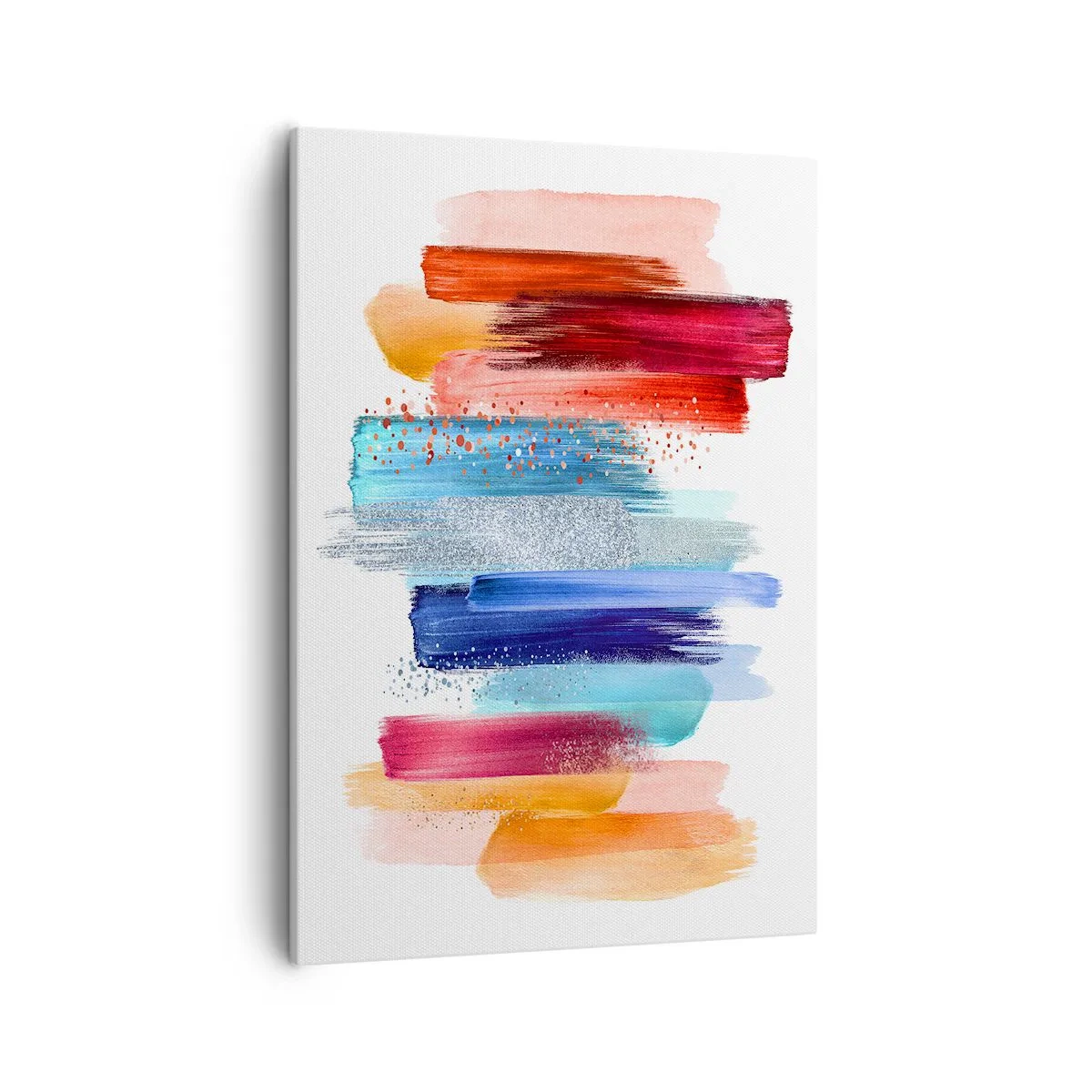 Canvastavla - Bild på duk - Upp och ner  - 50x70 cm