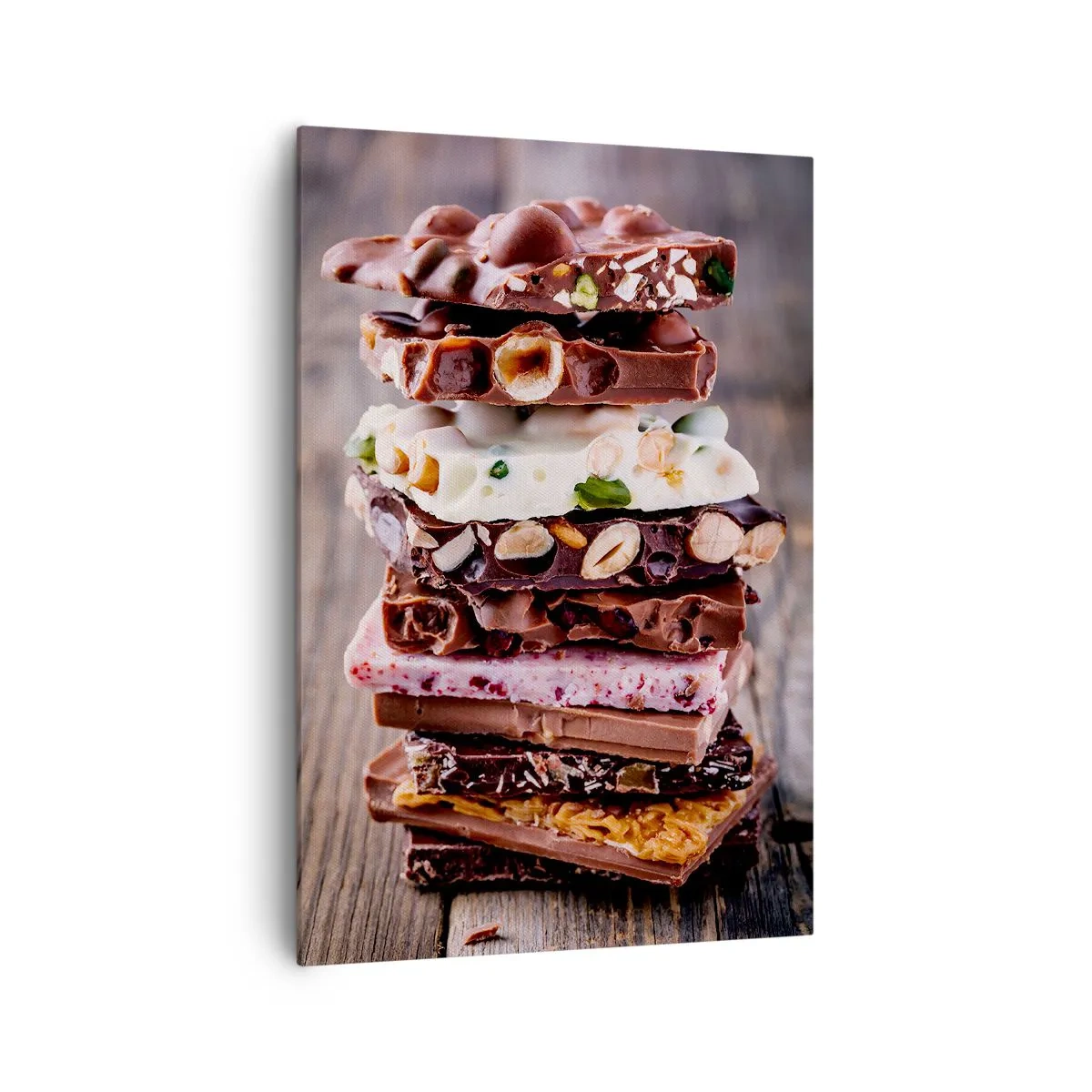 Canvastavla - Bild på duk - Härligt perspektiv - 70x100 cm