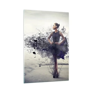 Glastavla - Bild på glas - Venus från Afrika - 80x120 cm