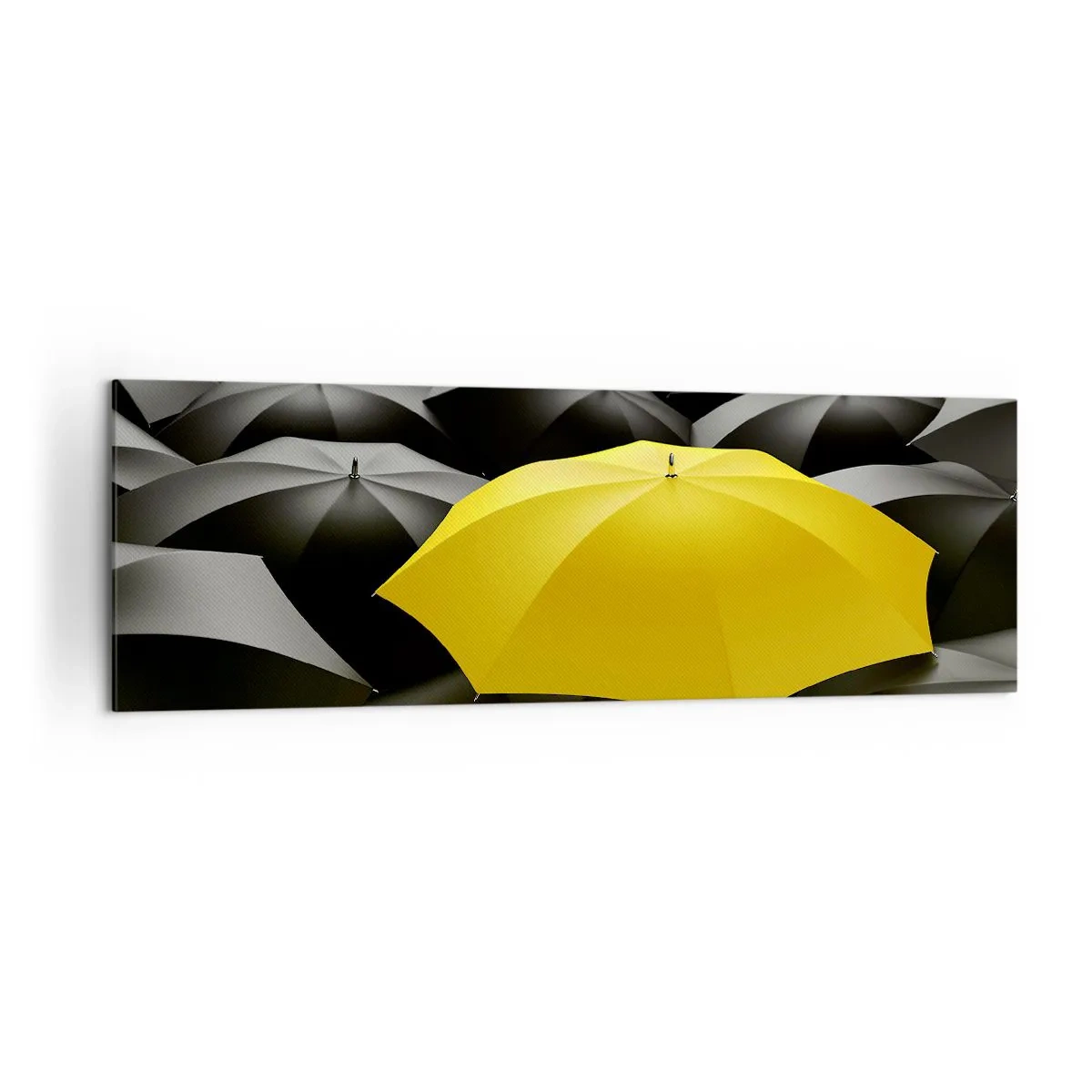 Canvastavla - Bild på duk - Farväl sorgen - 160x50 cm