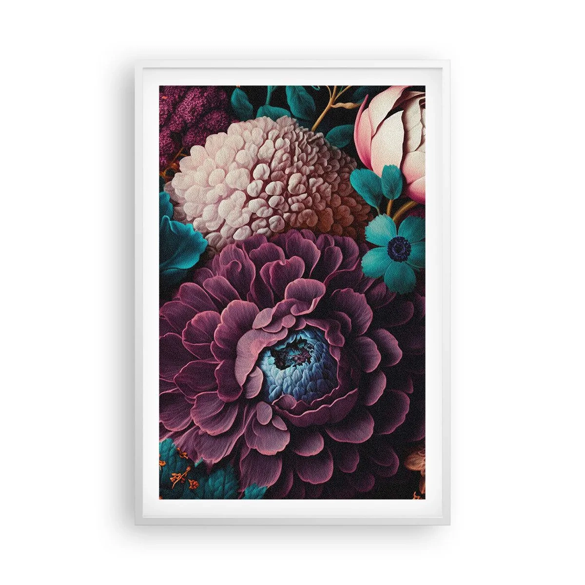 Affisch i vit ram - Natur i överflöd - 61x91 cm