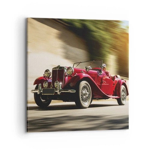 Canvastavla - Bild på duk - Vackrare än Nike från Samothrakis - 70x70 cm