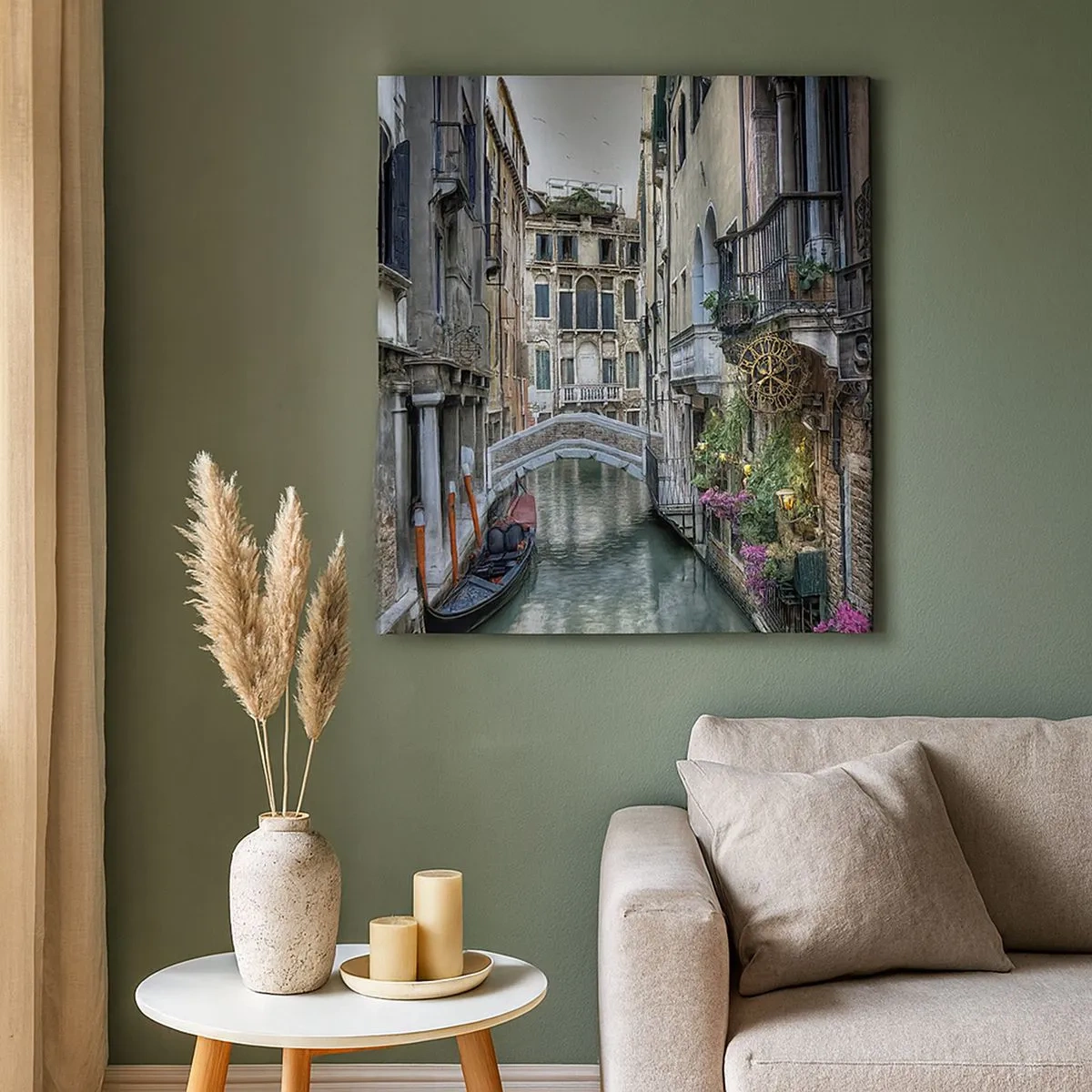 Canvastavla - Bild på duk - Tyst begrundan sedan några sekel - 30x30 cm