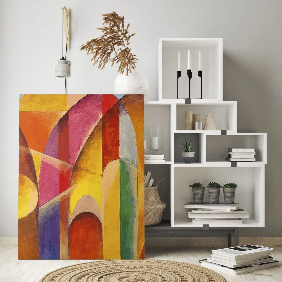 Glastavla - Bild på glas - Solens domkyrka - 50x70 cm
