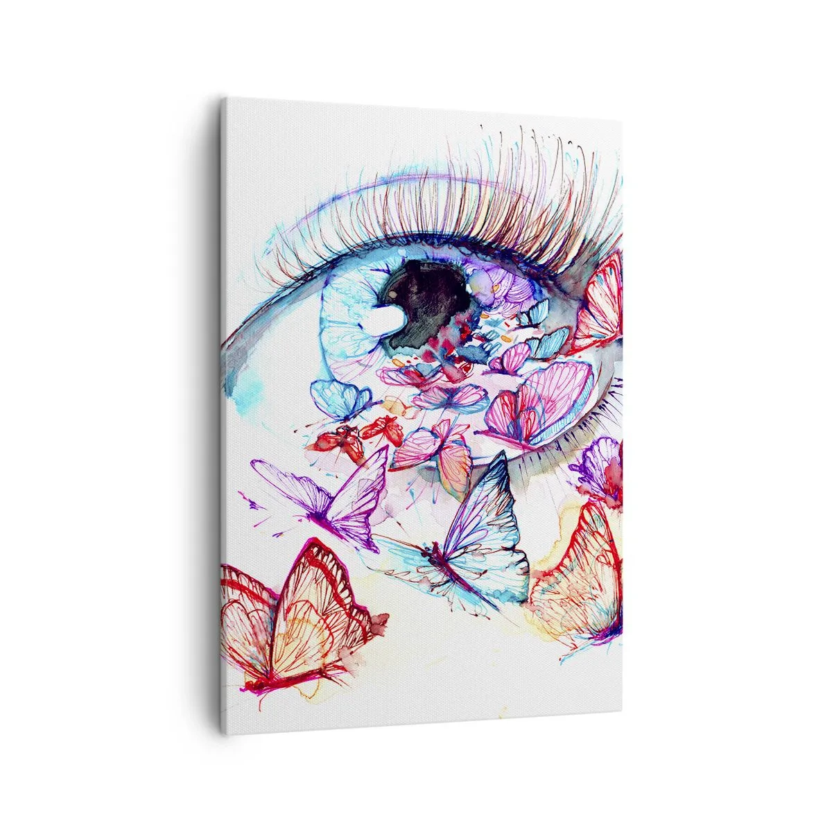 Canvastavla - Bild på duk - Ögonens sagolika charm - 50x70 cm