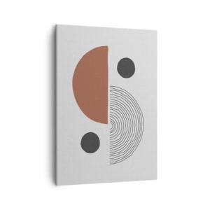 Canvastavla - Bild på duk - Hjulets perfektion - 50x70 cm