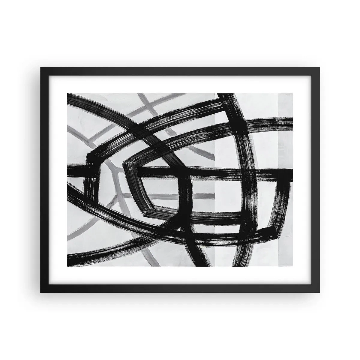 Affisch i svart ram - Att skapa djupet - 50x40 cm