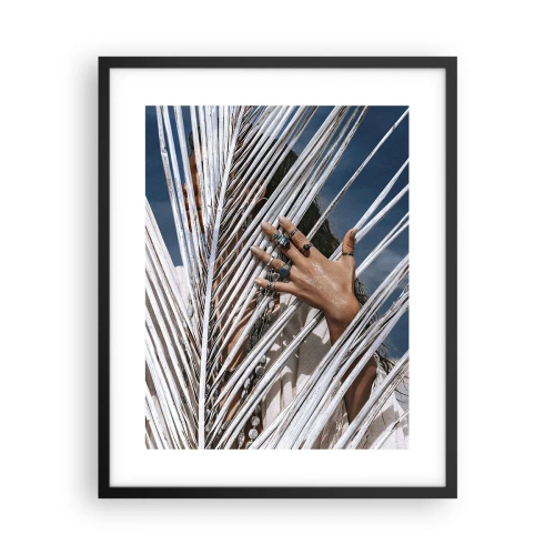 Affisch i svart ram - Schamanens flickvän? - 40x50 cm