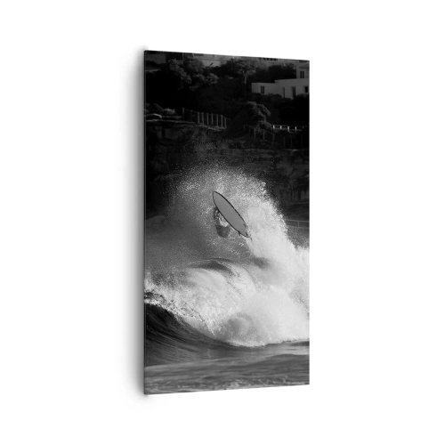 Canvastavla - Bild på duk - Utmaning accepterad! - 65x120 cm