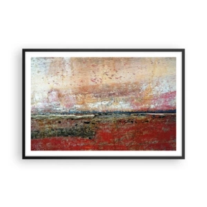 Affisch i svart ram - Kanske är det havet - 91x61 cm