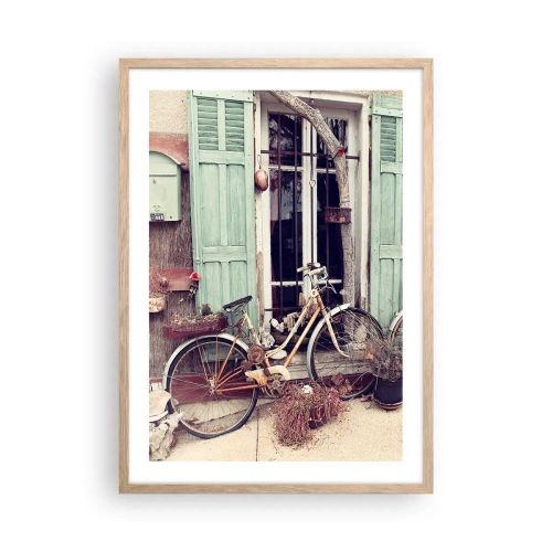 Affisch i ram av ljusek - Länge leve provinsen - 50x70 cm