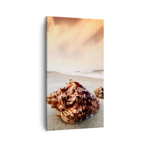 Canvastavla - Bild på duk - Vågböjare - 45x80 cm