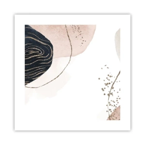 Affisch - Allt flyter - 40x40 cm