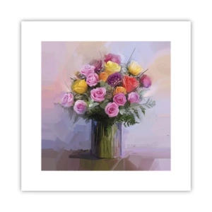 Affisch - Stoppad skönhet - 30x30 cm